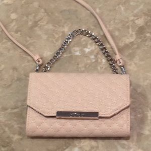 GUESS PINK MINI BAG WITH STRAP